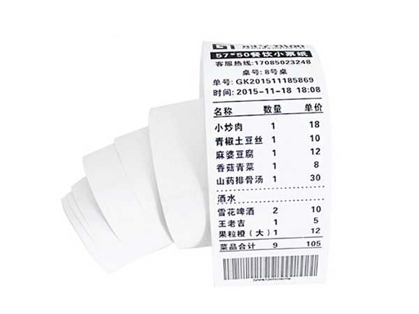 热敏收银纸显色差是什么原因？